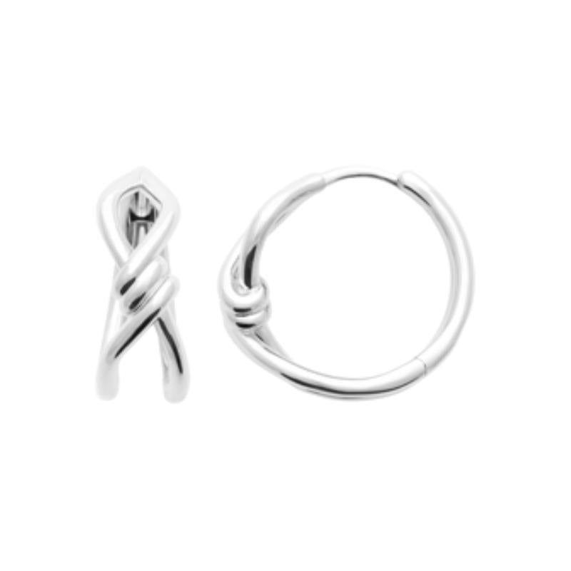 Coque de Nacre Créoles argent 7669500