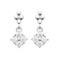 Coque de Nacre Puces d'oreilles argent 13056610