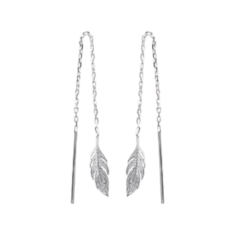 Coque de Nacre Boucles d'oreilles pendantes argent 7528600