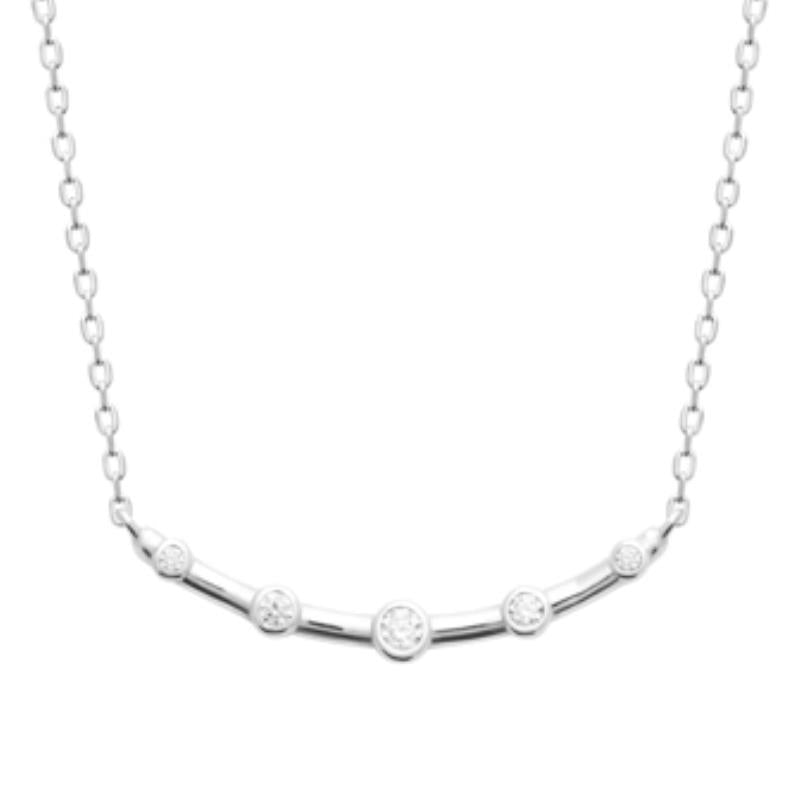 Coque de Nacre Collier argent 874166