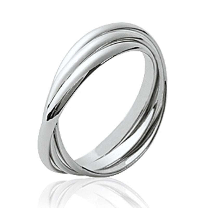 Coque de Nacre Alliance argent 1122004