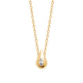 Coque de Nacre Collier plaqué or 974162