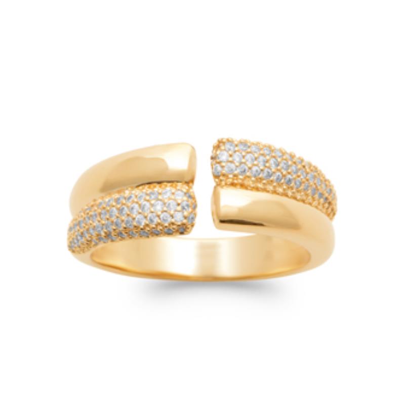 Coque de Nacre Bague plaqué or 2990310