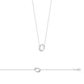 Coque de Nacre Collier argent 873447