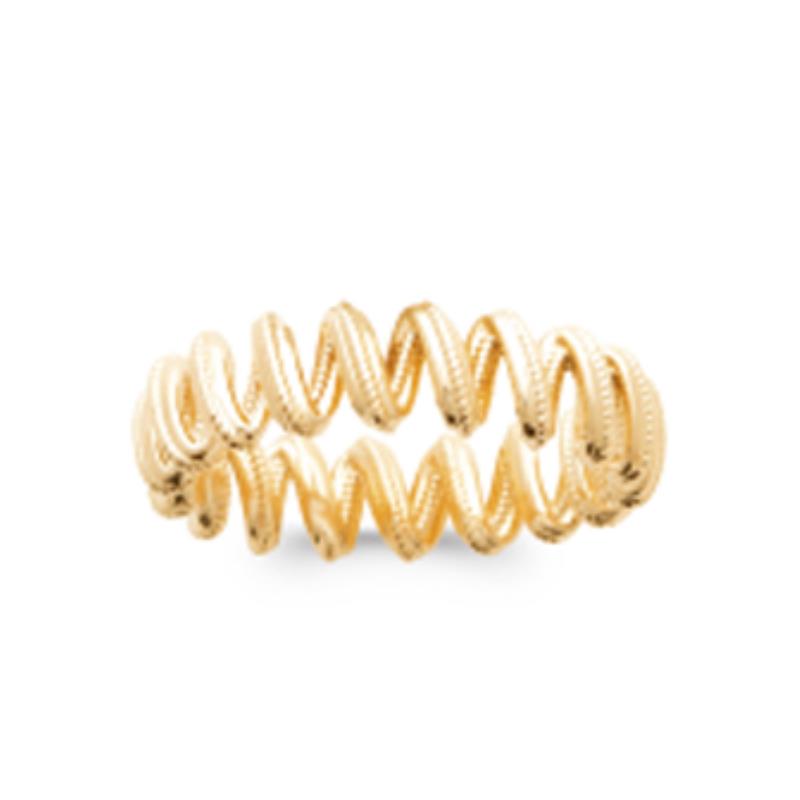 Coque de Nacre Bague plaqué or 2971300