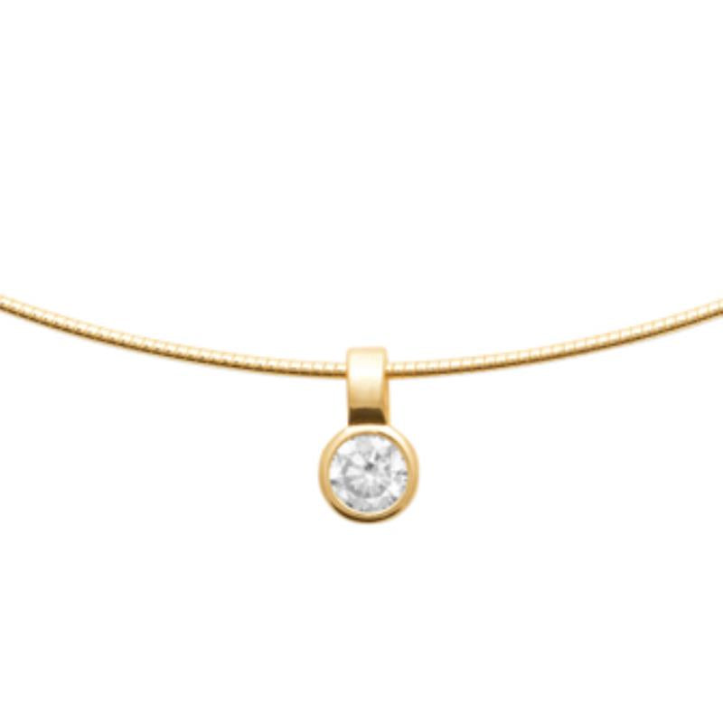 Coque de Nacre Collier plaqué or 974058