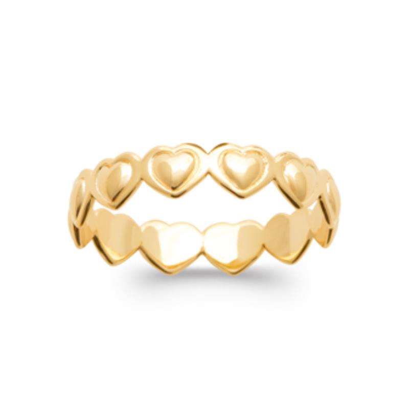 Coque de Nacre Bague plaqué or 2990900