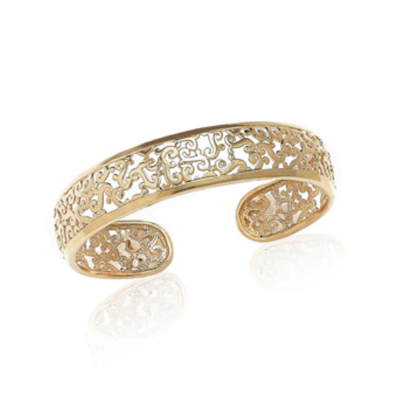 Coque de Nacre Bracelet jonc plaqué or 900233