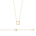 Coque de Nacre Collier plaqué or 973461