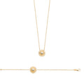 Coque de Nacre Collier plaqué or 973165