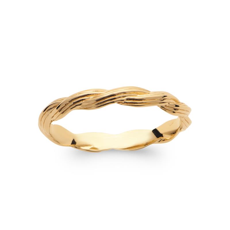 Coque de Nacre Bague plaqué or 2277800
