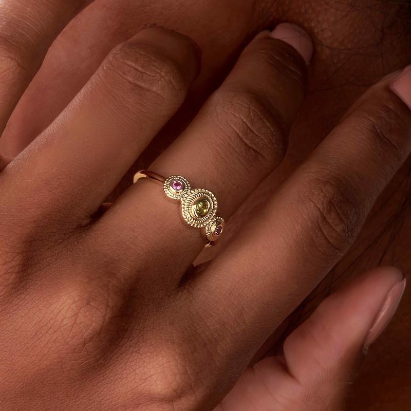 Coque de Nacre Bague plaqué or 2967805