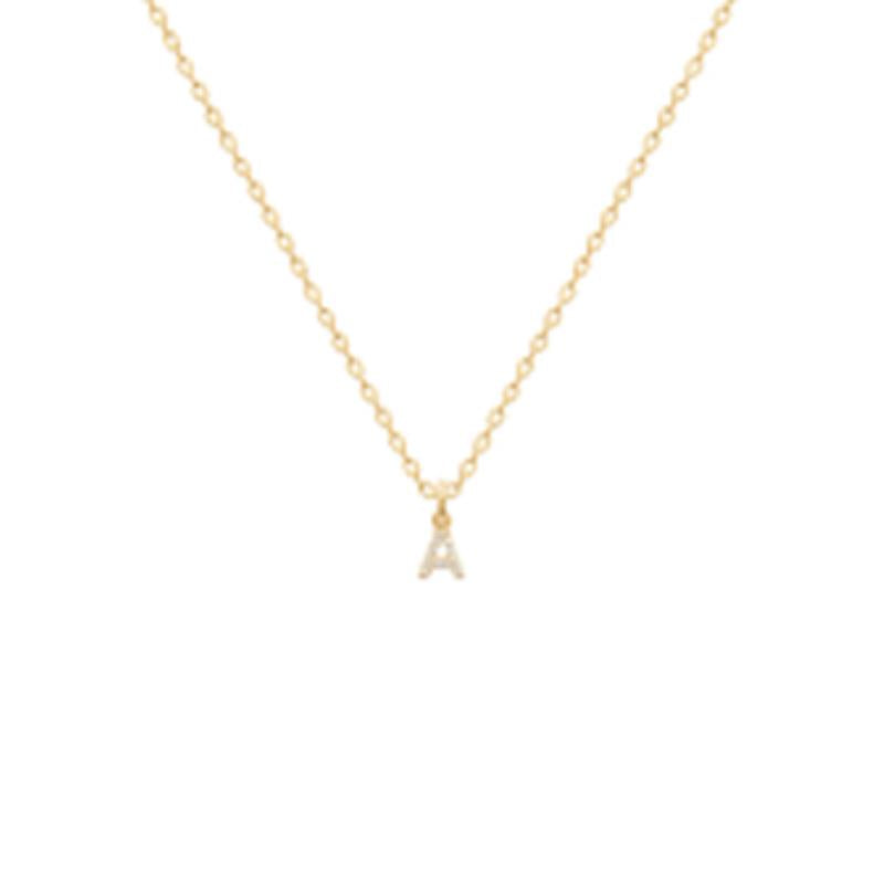 Coque de Nacre Pendentif initiale plaqué or 2776701