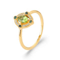 Coque de Nacre Bague plaqué or 20021550