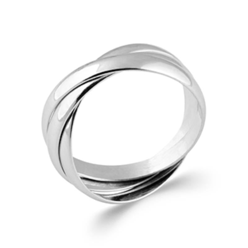 Coque de Nacre Alliance argent 7081711