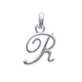 Coque de Nacre Pendentif initiale argent 148115518