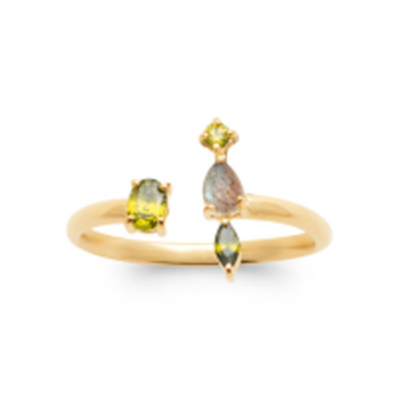 Coque de Nacre Bague plaqué or 2975205