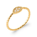 Coque de Nacre Bague plaqué or 2942710