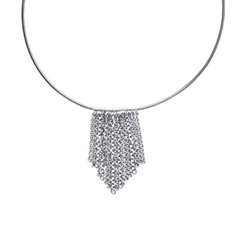Coque de Nacre Collier acier 310691