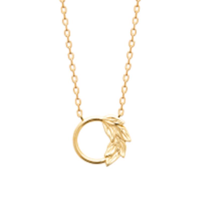 Coque de Nacre Collier plaqué or 922078