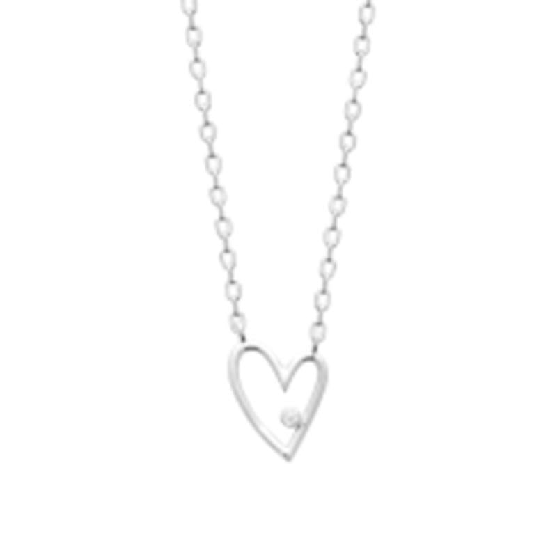 Coque de Nacre Collier argent 873966