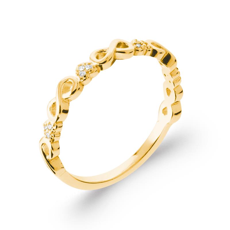Coque de Nacre Bague plaqué or 20002710