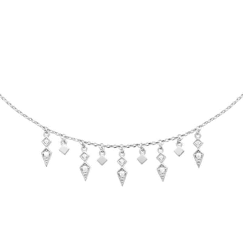 Coque de Nacre Collier argent 873564