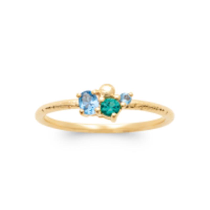 Coque de Nacre Bague plaqué or 2965505