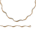Coque de Nacre Bracelet plaqué or 290061