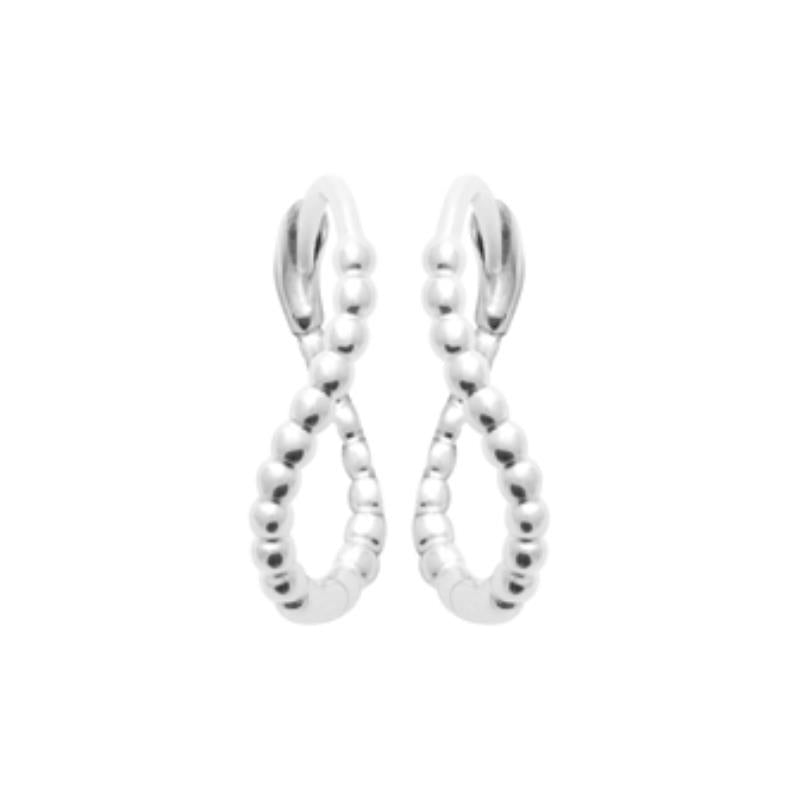 Coque de Nacre Créoles argent 7672800