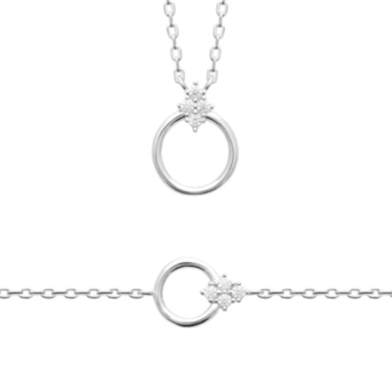 Coque de Nacre Chaîne argent 874142