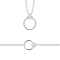 Coque de Nacre Chaîne argent 874142