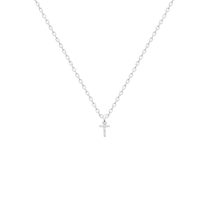 Coque de Nacre Pendentif initiale argent 1776720