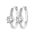 Coque de Nacre Créoles argent 1634610
