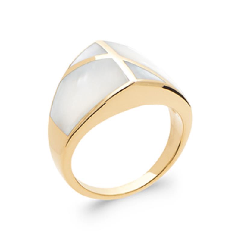 Coque de Nacre Bague plaqué or 2291904