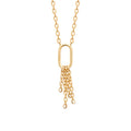 Coque de Nacre Collier plaqué or 922143