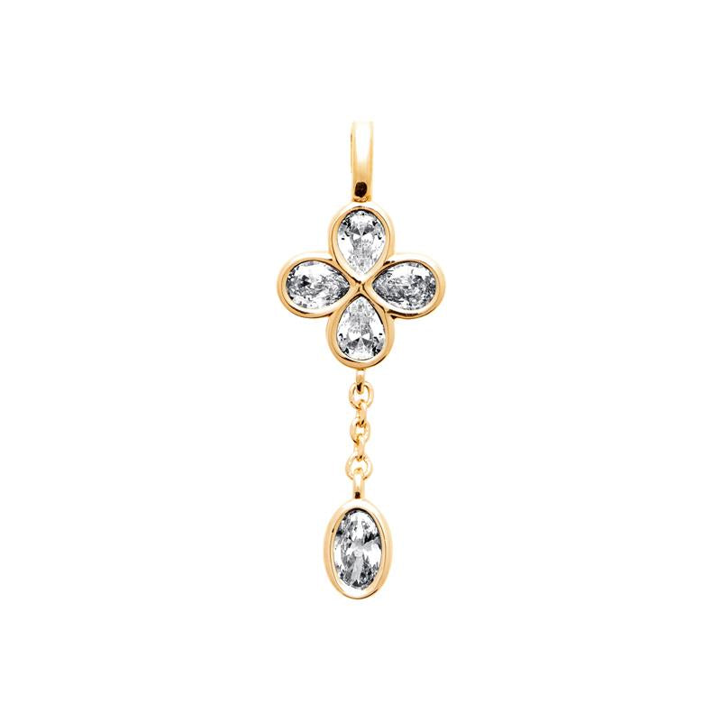 Coque de Nacre Pendentif plaqué or 2791110