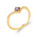 Coque de Nacre Bague plaqué or 2985770