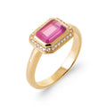 Coque de Nacre Bague plaqué or 2937420