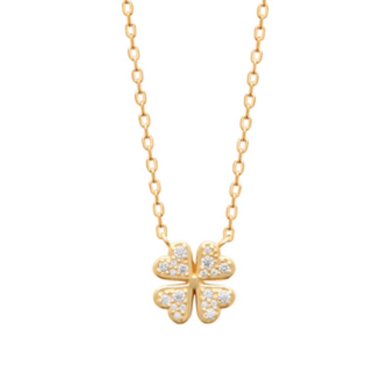 Coque de Nacre Collier plaqué or 973756