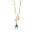 Coque de Nacre Collier plaqué or 973810