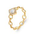 Coque de Nacre Bague plaqué or 2968810