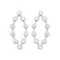 Coque de Nacre Puces d'oreilles argent 13052610
