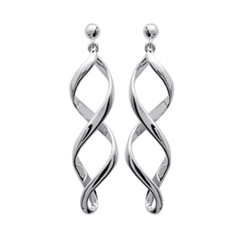 Coque de Nacre Boucles d'oreilles pendantes argent 7364900