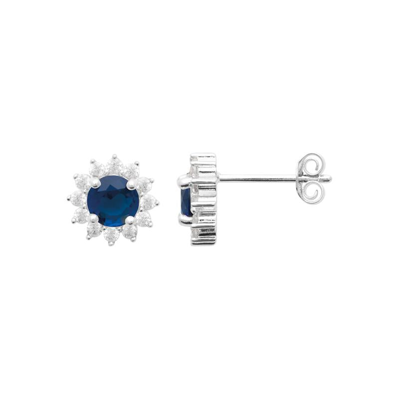 Coque de Nacre Puces d'oreilles argent 13045740