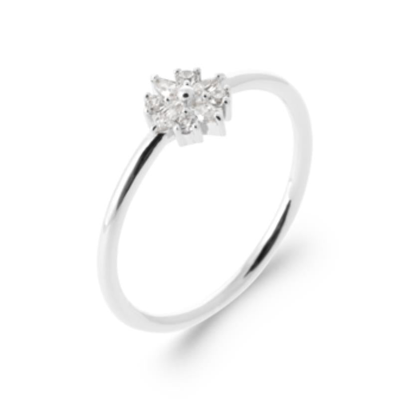 Coque de Nacre Bague solitaire argent 1972310