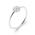 Coque de Nacre Bague solitaire argent 1972310