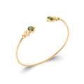 Coque de Nacre Bracelet jonc plaqué or 974213