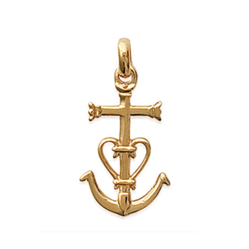 Coque de Nacre Pendentif plaqué or 2481147