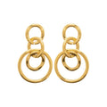 Izee Boucles d'oreilles acier doré 3116509